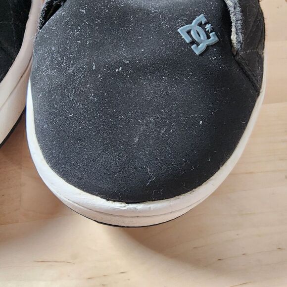 DC NET SE BLACK WHITE MEN SHOES SIZE 9 Skatboarder - Picture 8 of 8